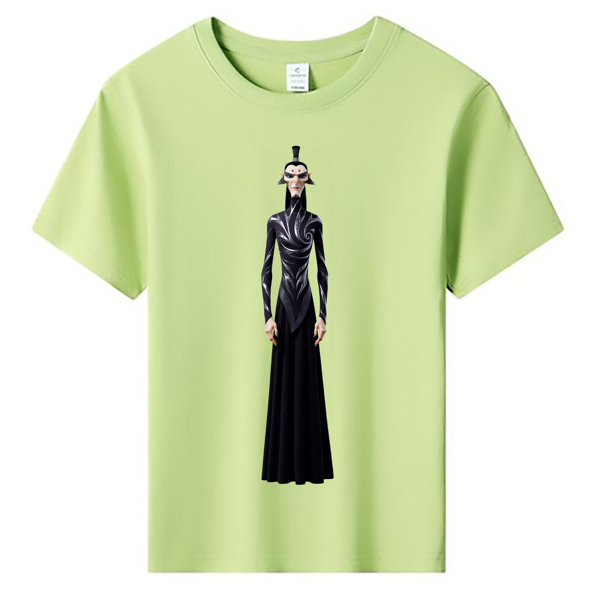 （画像用） Ne Zha 2 ナタ 魔童の大暴れ 綿100％キッズTシャツ（フロントプリント）